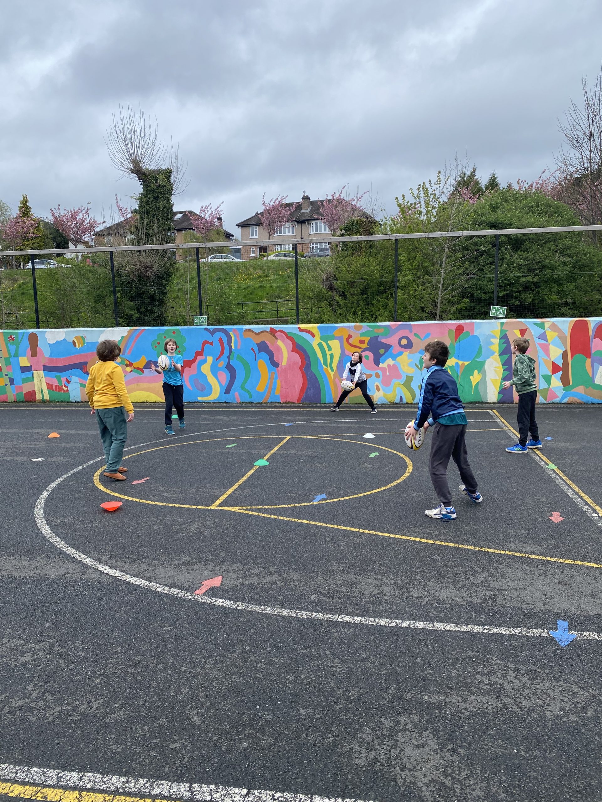 Rugby Skills With Mr. Burns!